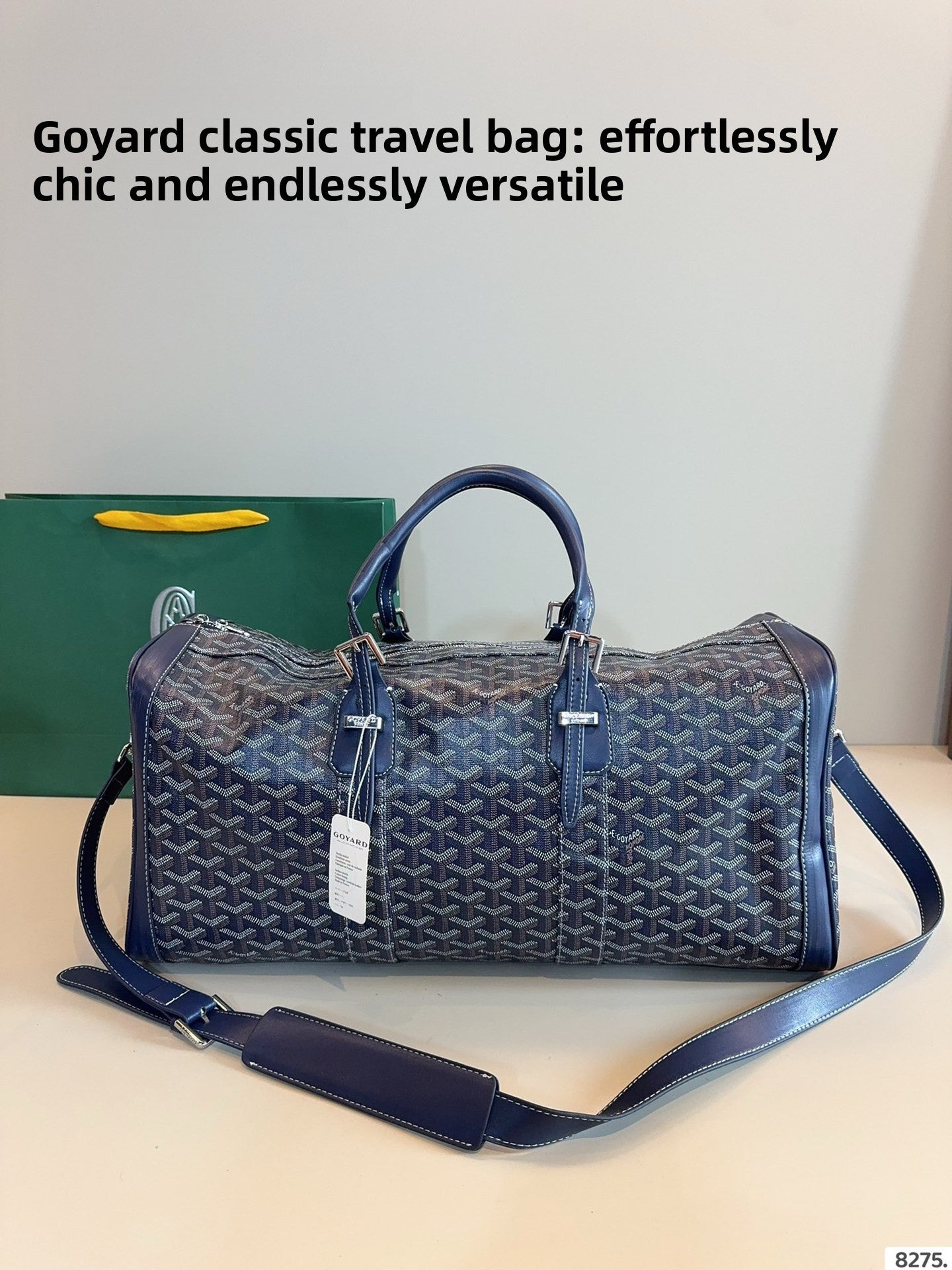 Crossbody bag with a briefcase pouch