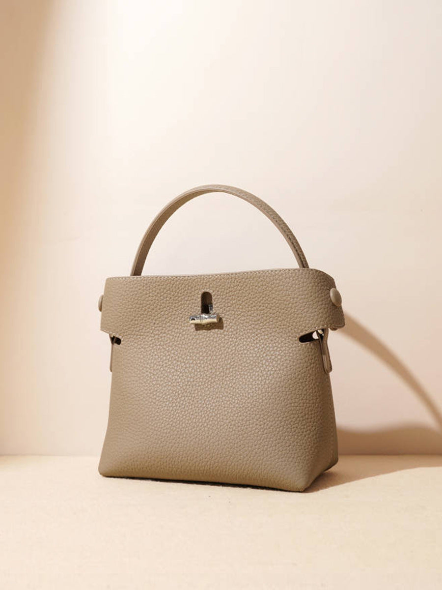Crossbody bucket bag