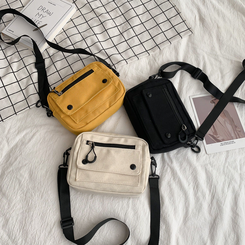 Crossbody canvas bag