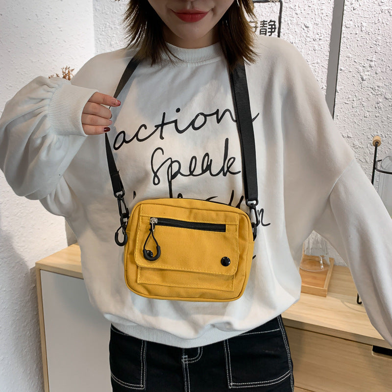 Crossbody canvas bag