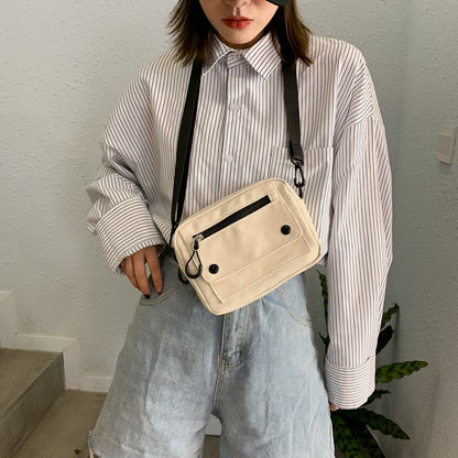 Crossbody canvas bag