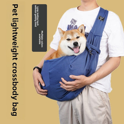 Crossbody cat backpack