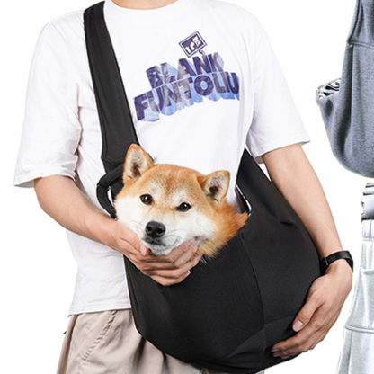 Crossbody cat backpack