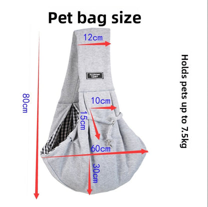 Crossbody cat backpack