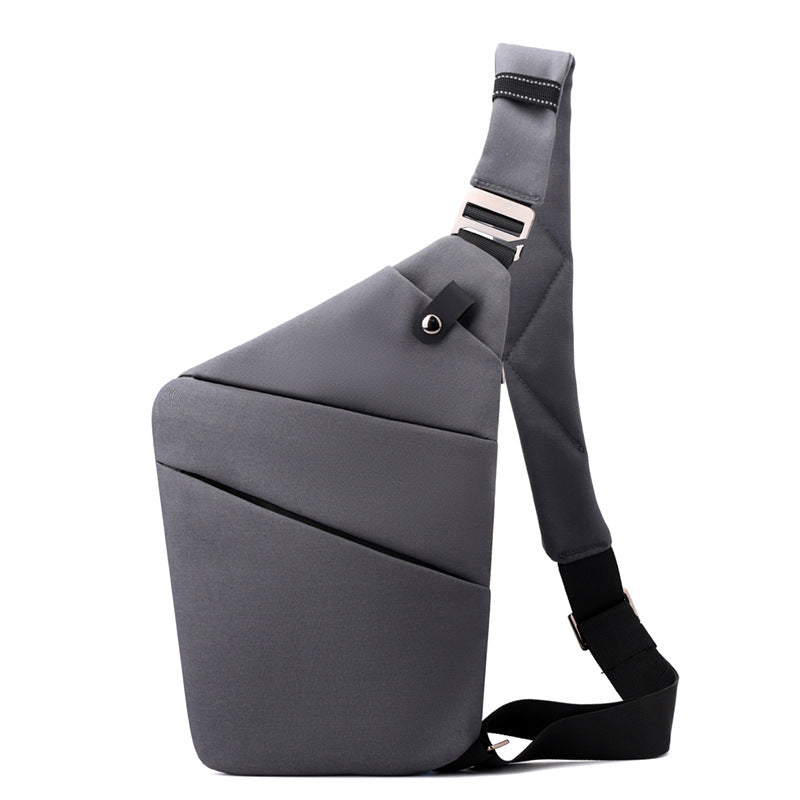 Crossbody Chest Bag with Anti-theft Design