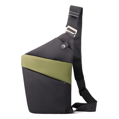 Crossbody Chest Bag with Anti-theft Design