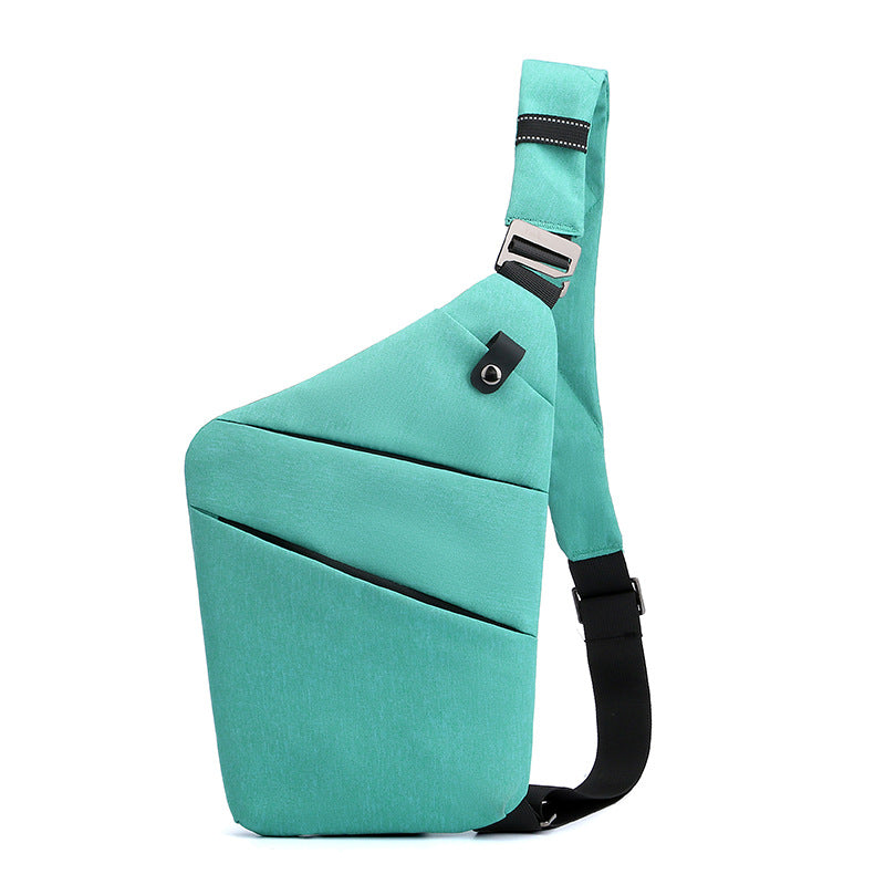 Crossbody Chest Bag with Anti-theft Design
