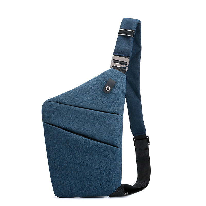 Crossbody Chest Bag with Anti-theft Design