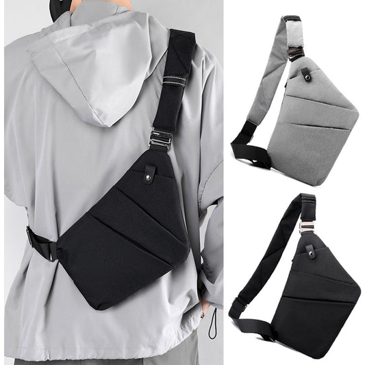 Crossbody Chest Bag with Anti-theft Design