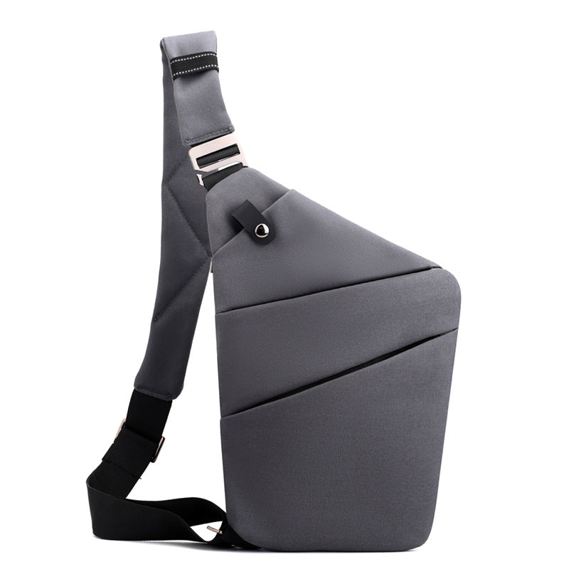 Crossbody Chest Bag with Anti-theft Design