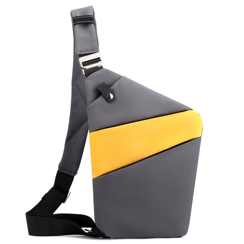 Crossbody Chest Bag with Anti-theft Design
