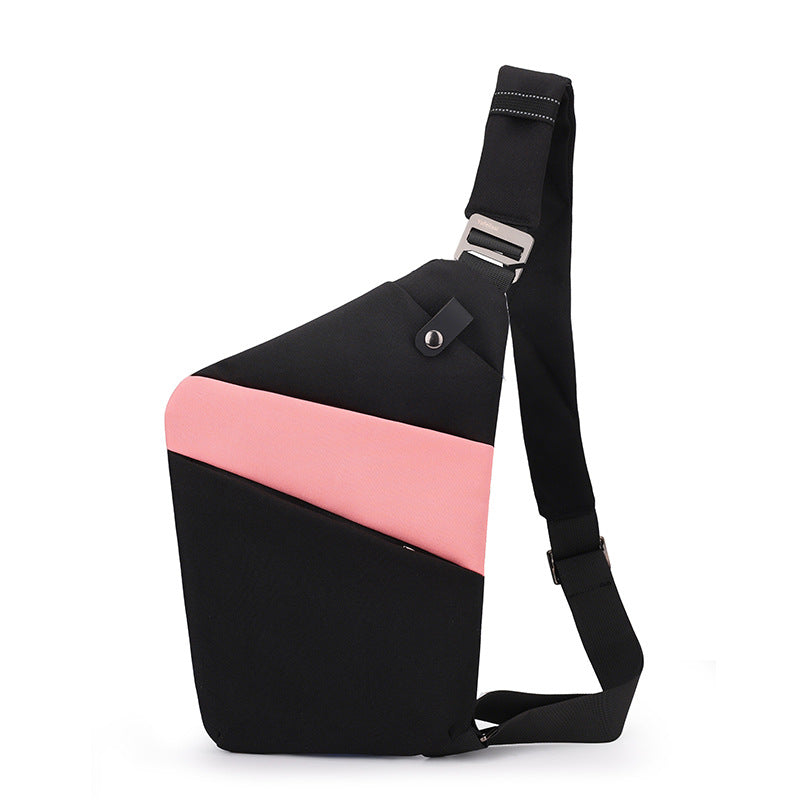 Crossbody Chest Bag with Anti-theft Design