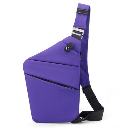 Crossbody Chest Bag with Anti-theft Design