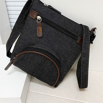 Crossbody denim bag