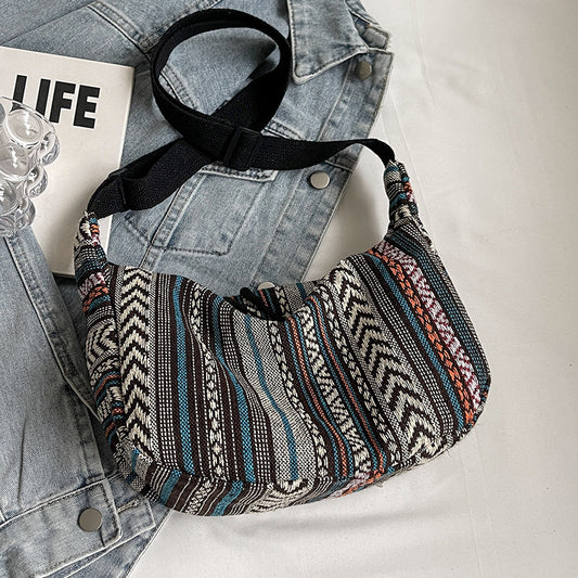Crossbody dumpling bag