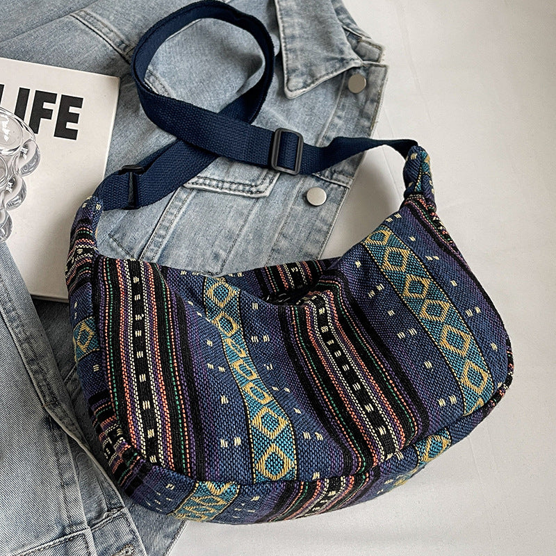 Crossbody dumpling bag