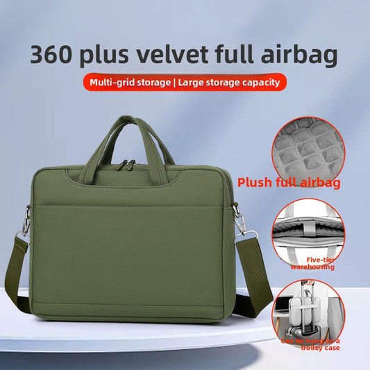 Crossbody laptop bag