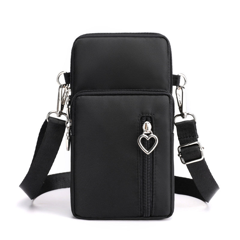 Crossbody Phone Bag with Headphone Jack