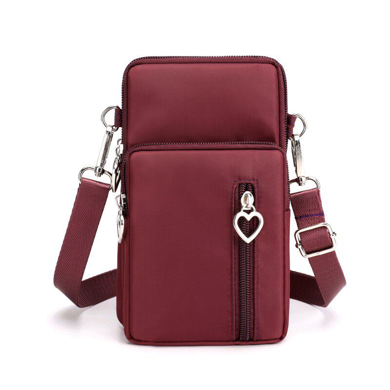 Crossbody Phone Bag with Headphone Jack