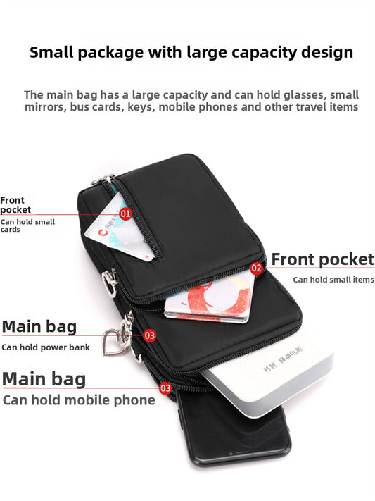 Crossbody Phone Bag with Headphone Jack