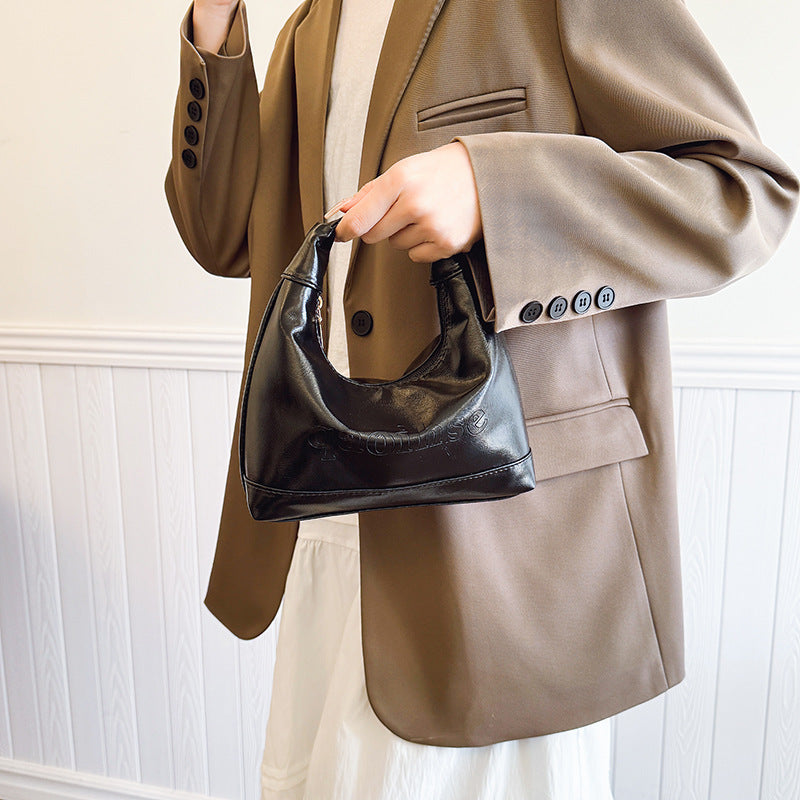 Crossbody single-shoulder pillow bag