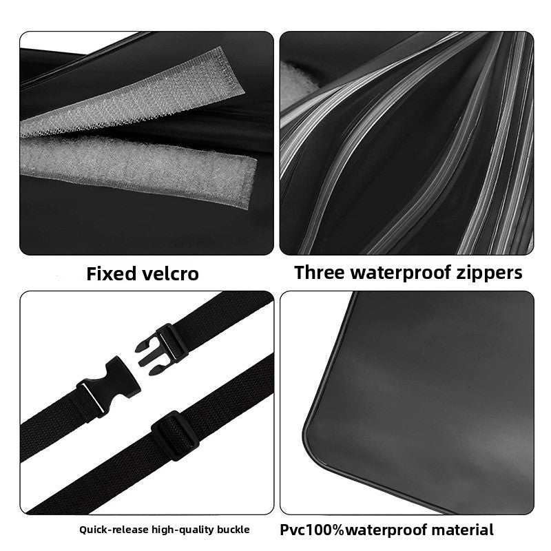 Crossbody waterproof bag