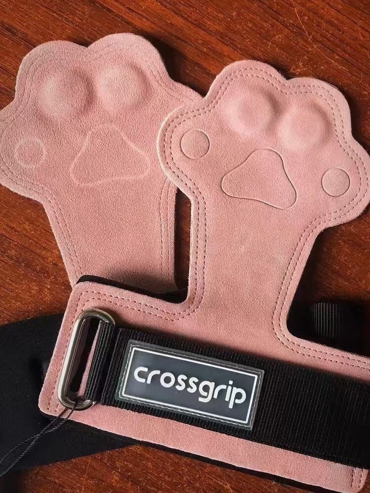 Crossgrip Cowhide Leather Wrist Support Strap