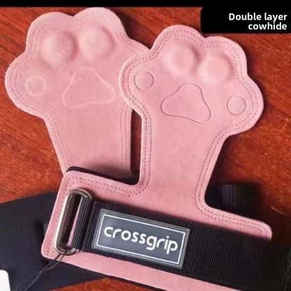 Crossgrip Cowhide Leather Wrist Support Strap