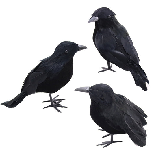 crow decoration props