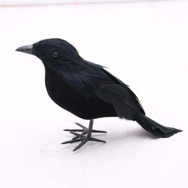 crow decoration props