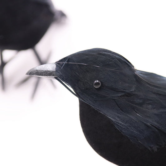 crow decoration props