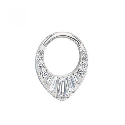 Crown Wing Butterfly Nose Piercing Jewelry