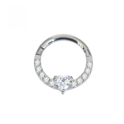 Crown Wing Butterfly Nose Piercing Jewelry
