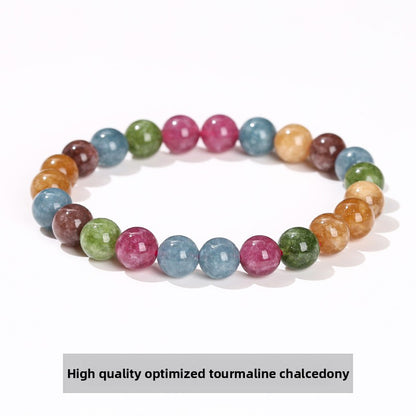 Crystal Agate Tiger's Eye Bracelet