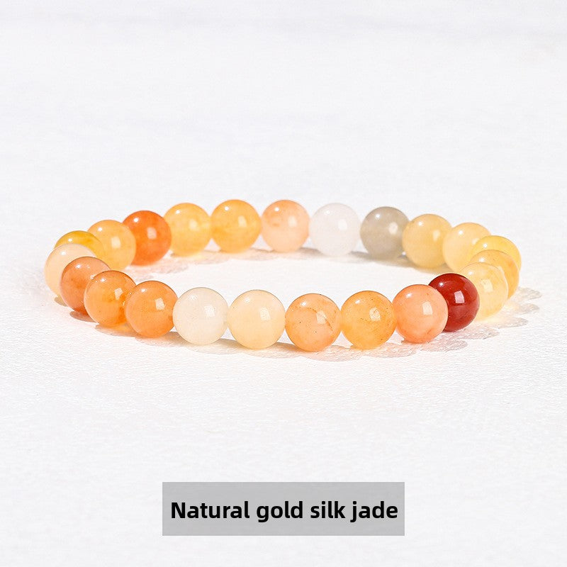 Crystal Agate Tiger's Eye Bracelet