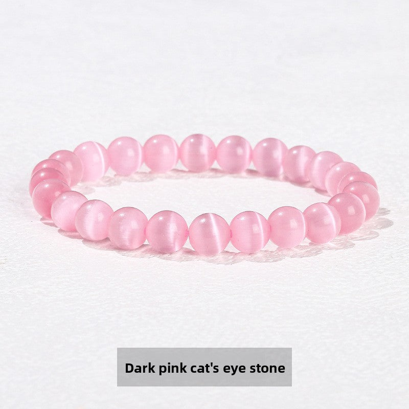 Crystal Agate Tiger's Eye Bracelet