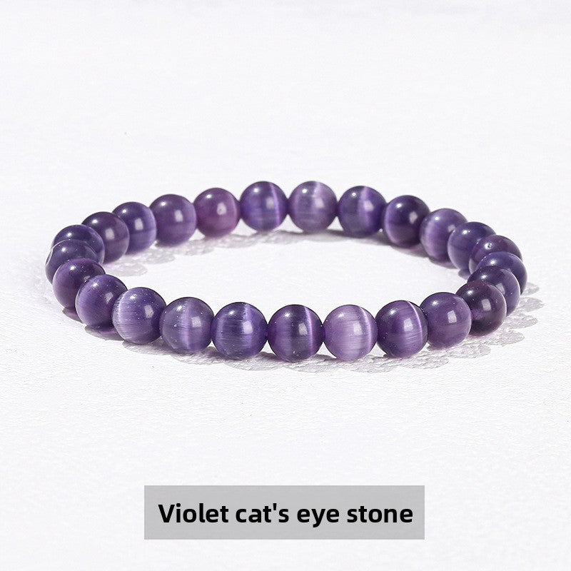 Crystal Agate Tiger's Eye Bracelet