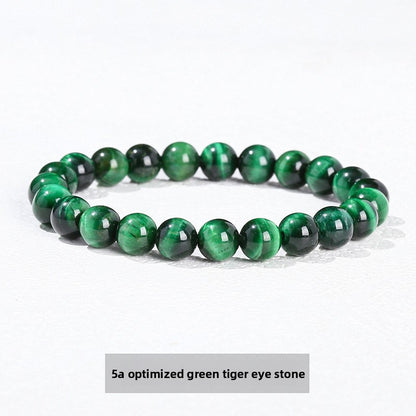 Crystal Agate Tiger's Eye Bracelet