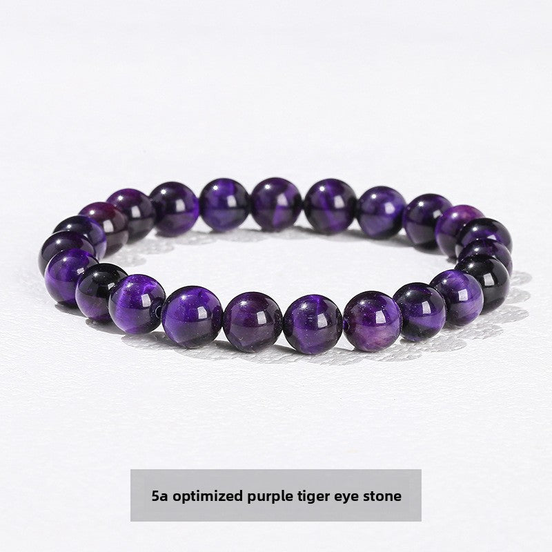 Crystal Agate Tiger's Eye Bracelet