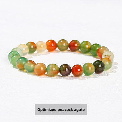 Crystal Agate Tiger's Eye Bracelet