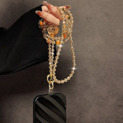 Crystal Beaded Lanyard