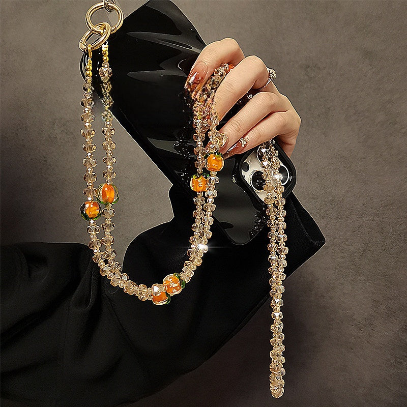 Crystal Beaded Lanyard