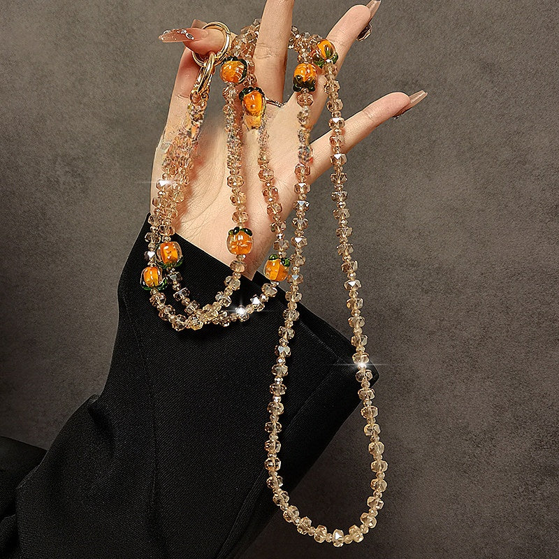 Crystal Beaded Lanyard