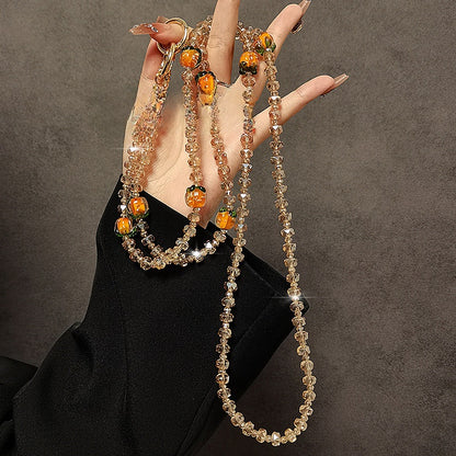 Crystal Beaded Lanyard