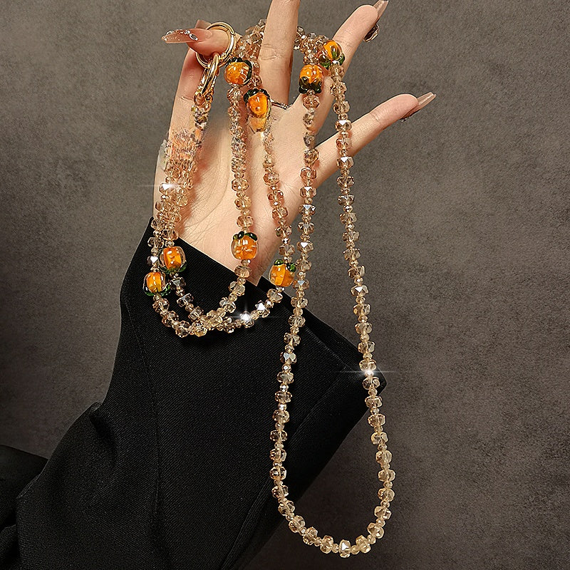 Crystal Beaded Lanyard