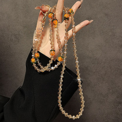 Crystal Beaded Lanyard