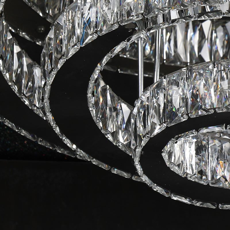 Crystal ceiling lamp