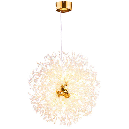 Crystal chandelier restaurant lamp