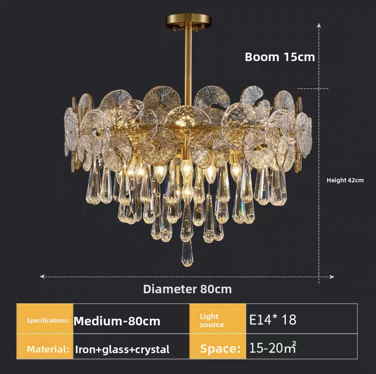 crystal chandelier