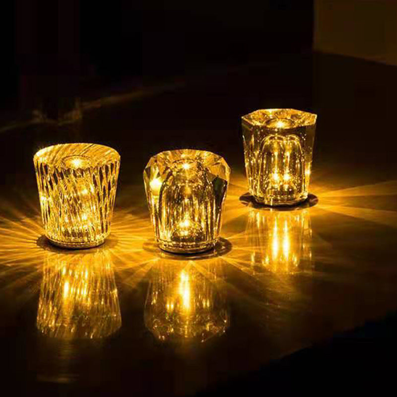 Crystal charging lamp